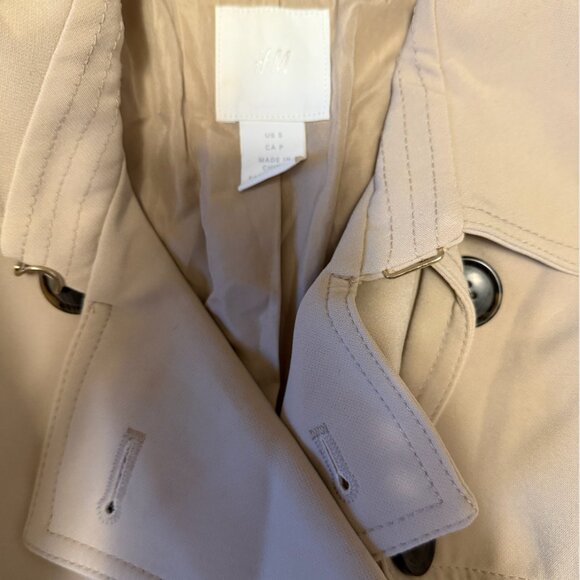 H&M Classic Trench Coat - S - Picture 3 of 4